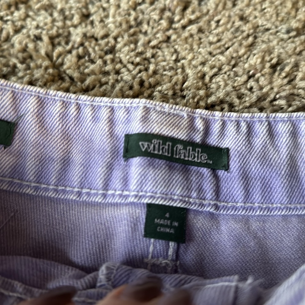 Lavender shorts - Picture 2 of 4